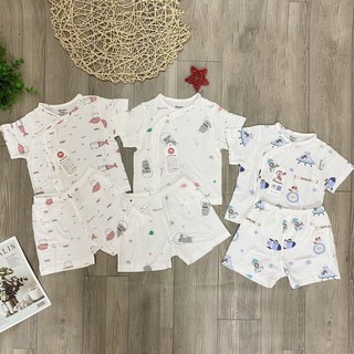 Bộ cộc tay cài lệch sợi tre Avaler 2021