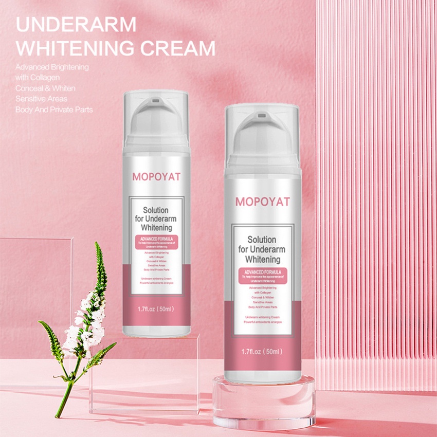 Kem làm trắng da vùng dưới cánh tay / đầu gối / toàn thân 50ml chất lượng