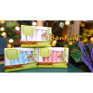 Set 6 khăn sữa MIPBI 100% sợi tre