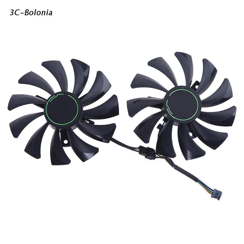 1 Cặp Quạt Tản Nhiệt Ha9010H12F-Z 4pin Thay Thế Cho Msi Gtx 1060 1660ti Rtx 2060
