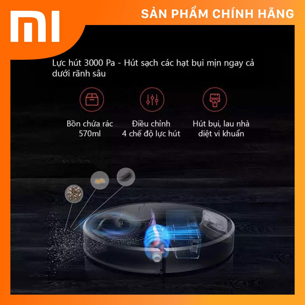 Robot hút bụi lau nhà Xiaomi Dreame D9