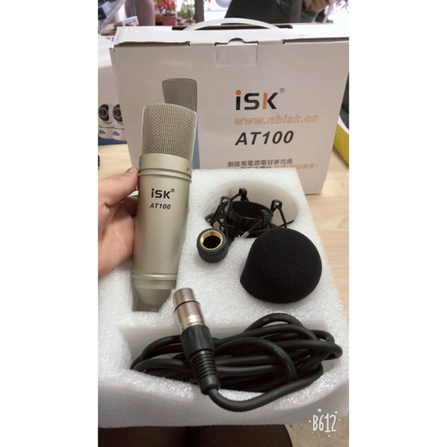 [FREESHIP 99K]_MICRO THU ÂM ISK AT100 HÁT KARAOKE, HÁT LIVE STREAM ĐẦY HẤP DẪN ( Hát Hay Như Hoa Vinh )