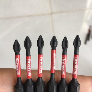 Mũi Vít Bake DIABLO PH1 Dài 90mm Màu Đen Tem Đỏ