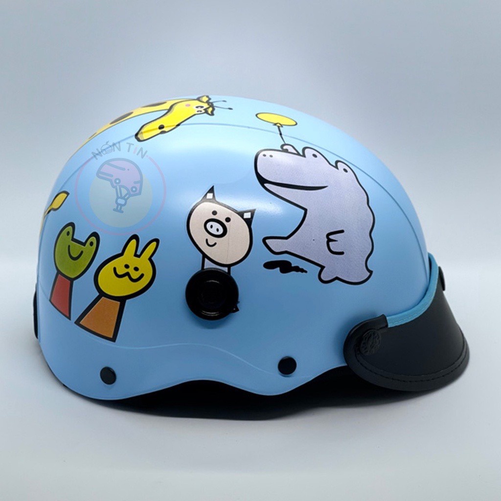 NÓN BẢO HIỂM HÌNH THÚ NHIỀU HÌNH LỰA CHỌN