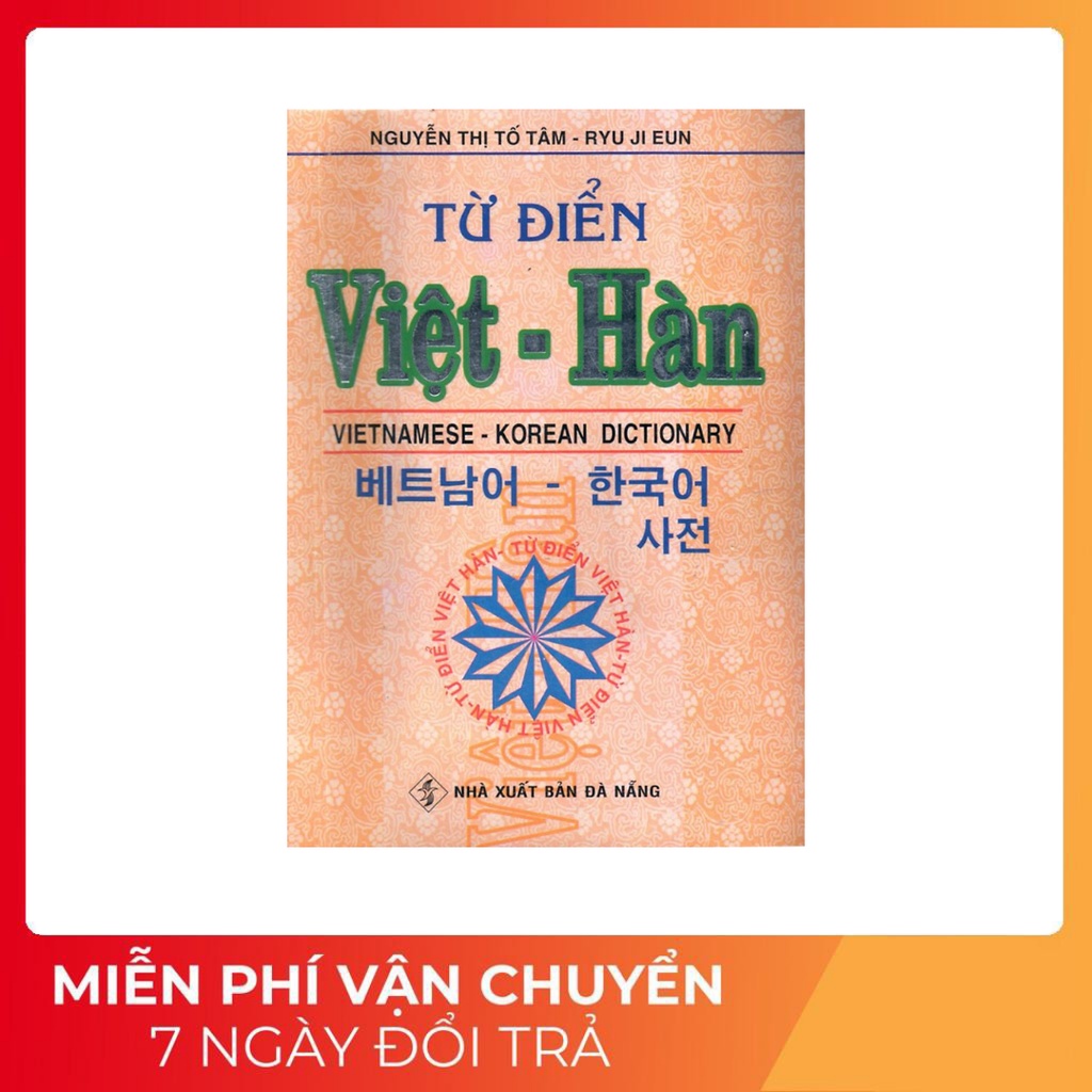 Sách - Từ điển việt , hàn
