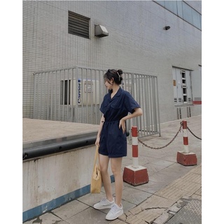 JUMPSUIT RÚT EO - BỘ LIỀN THÂN NGẮN
