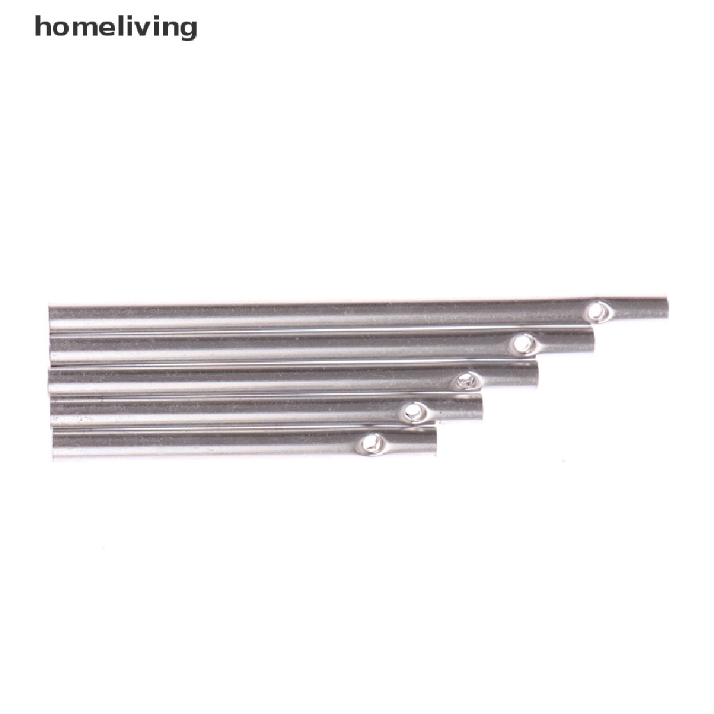 Bộ 5 Ống Chuông Gió Bằng Bạc Làm Chuông Gió