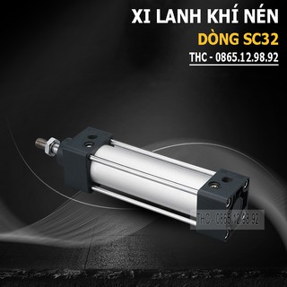 Xi Lanh Khí Nén Vuông Loại Tốt. Piston Ø32mm. Ben Hơi Vuông Hai Chiều. Hành Trình Ty 25 - 1000mm. Đổi Trả Trong 7 Ngày
