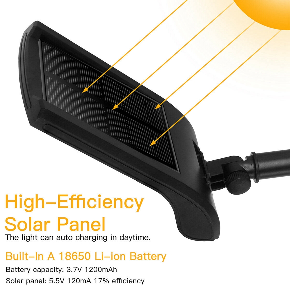 Đèn Led 36 Bóng Gắn Tường Cảm Biến Chuyển Động Dùng Năng Lượng Mặt Trời