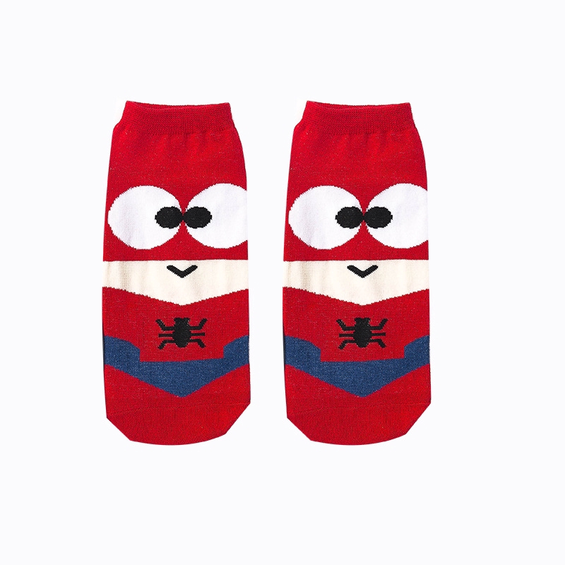 Ins Style Hot Women Cute Cartoon Print Daily Casual Sock