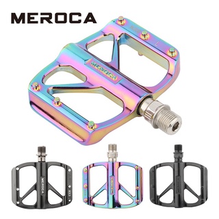 Meroca bàn đạp xe đạp leo núi vòng bi kín chống trượt hợp kim nhôm bàn đạp xe đạp đường trường phụ kiện đạp xe leo núi