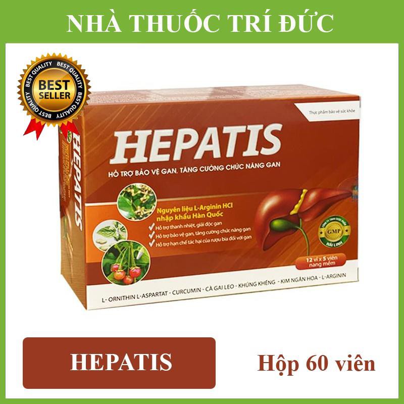 Hepatis - Bảo Vệ Gan, Tăng Cường Chức Năng Gan - HỘP 60 VIÊN