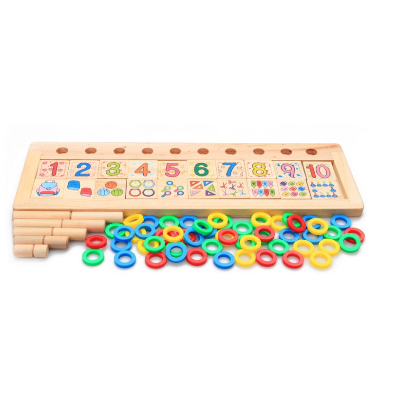 Bảng học toán Montessori