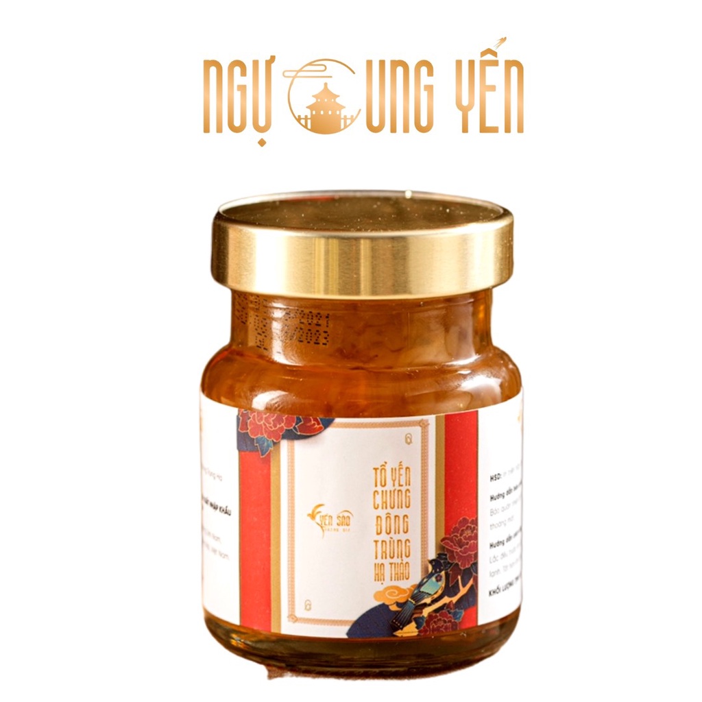 Yến Sào Ngự Cung Yến hoàng gia nguyên chất đông trùng hạ thảo - 70ml/hũ