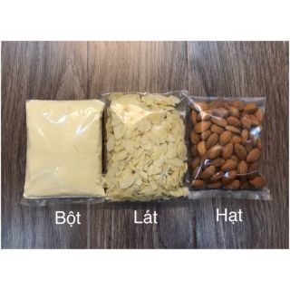 Hạnh nhân bột 100g/ Hạnh nhân lát 100g/ hạt Chia úc 100g