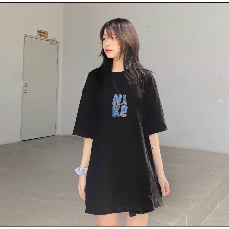 Áo thun phông nam nữ PINK tay lỡ form rộng NK Unisex