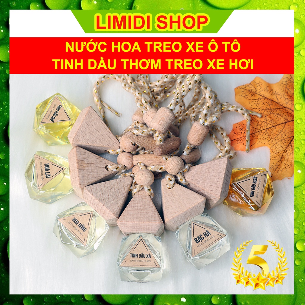 [FLASHSALE] Tinh Dầu Mộc Nhiên Nguyên Chất Có Kiểm Định - Tinh Dầu Thơm Xe Hơi, Treo Xe, Dùng Cho Máy Xông Gia Đình