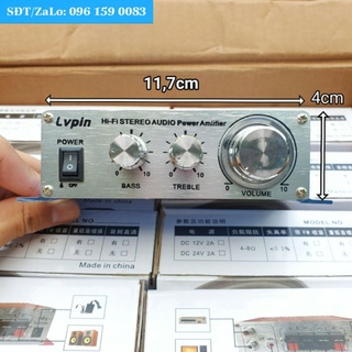 Ampli 12V Mini 2 kênh Stereo Cực Hay