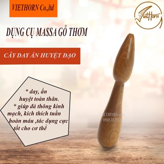 Dụng cụ day ấn huyệt gỗ thơm/day ấn huyệt đạo/chăm sóc sức khỏe