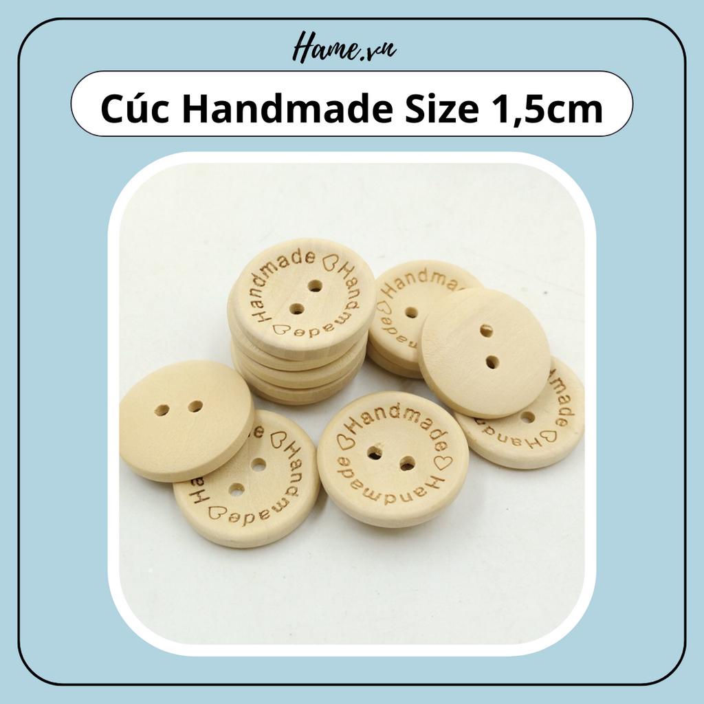CÚC HANDMADE SIZE 1,5CM GÓI 20 CHIẾC
