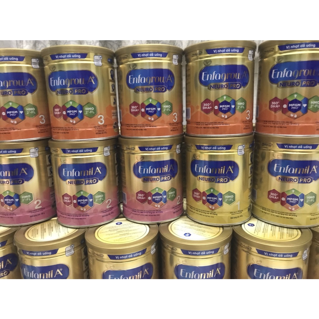 Sữa bột Enfa A+ Neuropro 1,2,3 Với 2’-FL HMO, 400g, Date 2024