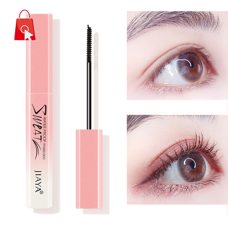 [Hàng mới về] Mascara chải dài và dày lông mi trang điểm đầu cọ nhỏ chống thấm nước và mồ hôi lâu trôi JP1