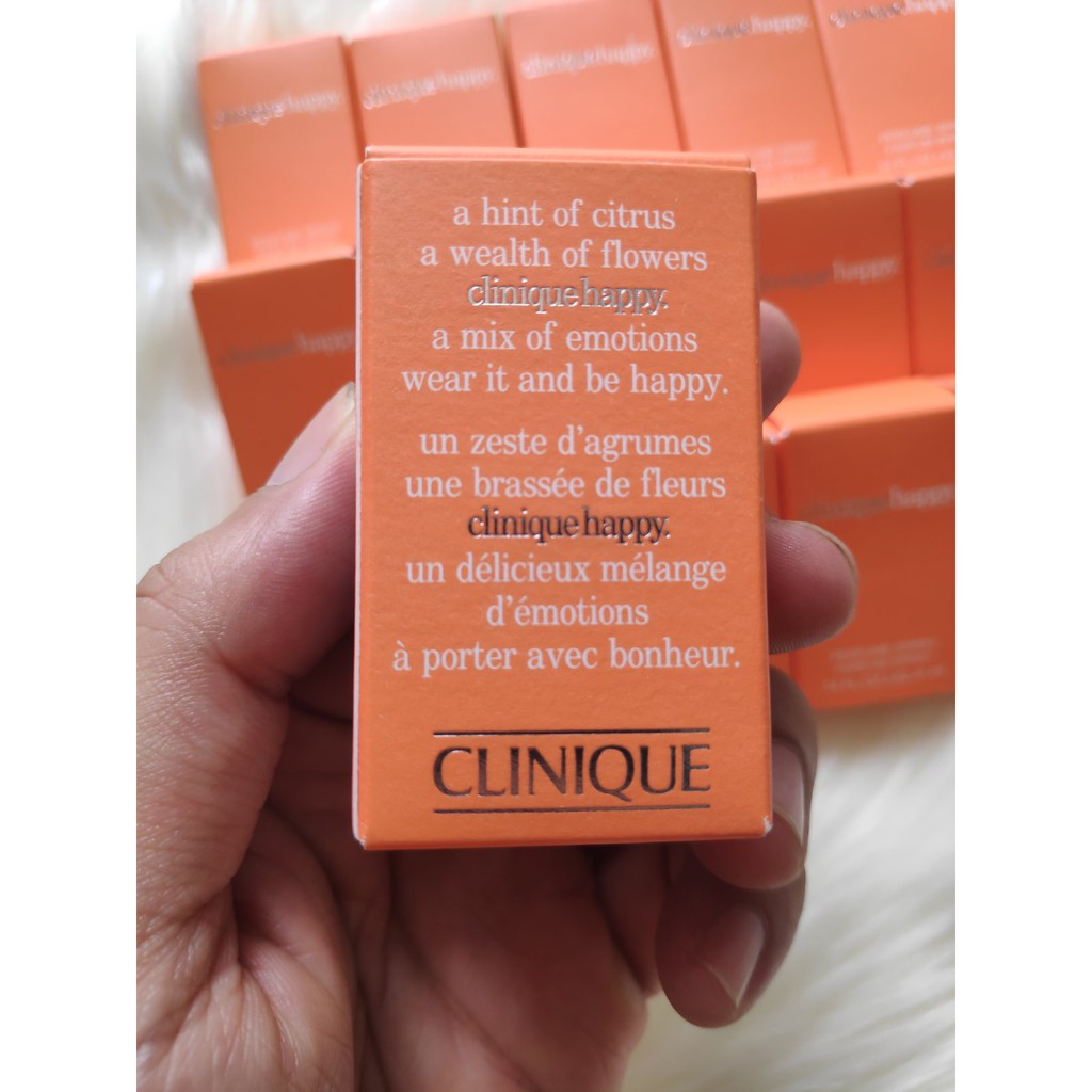 Nước Hoa Mini Clinique Happy (Unisex) - 4ml | BigBuy360 - bigbuy360.vn