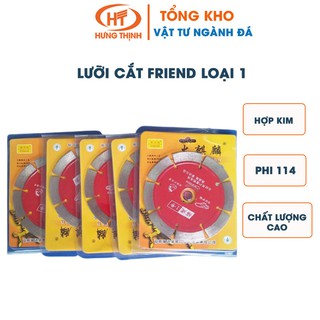 Lưỡi cắt Friend loại 1 đỏ vỏ vàng phi 114💥FREESHIP💥Phù hợp cắt đá tự nhiên,đá marble, granite, gạch