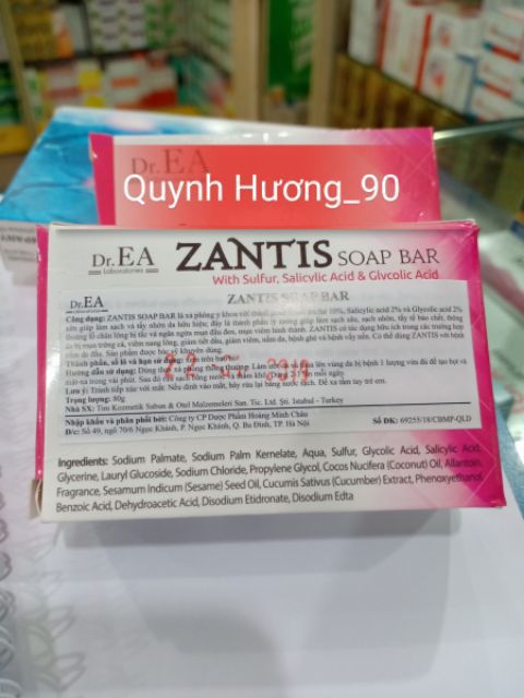 Bánh xà phòng ZANTIS SOAP BAR dành cho da nhờn