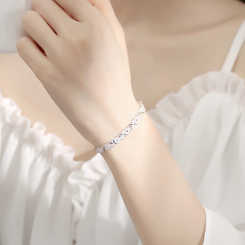 Vòng tay  phong cách Hàn Quốc kiểu tròn sành điệu ANTA Jewelry - ATJ7018