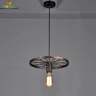 Đèn trang trí đèn thả bánh xe đơn D300