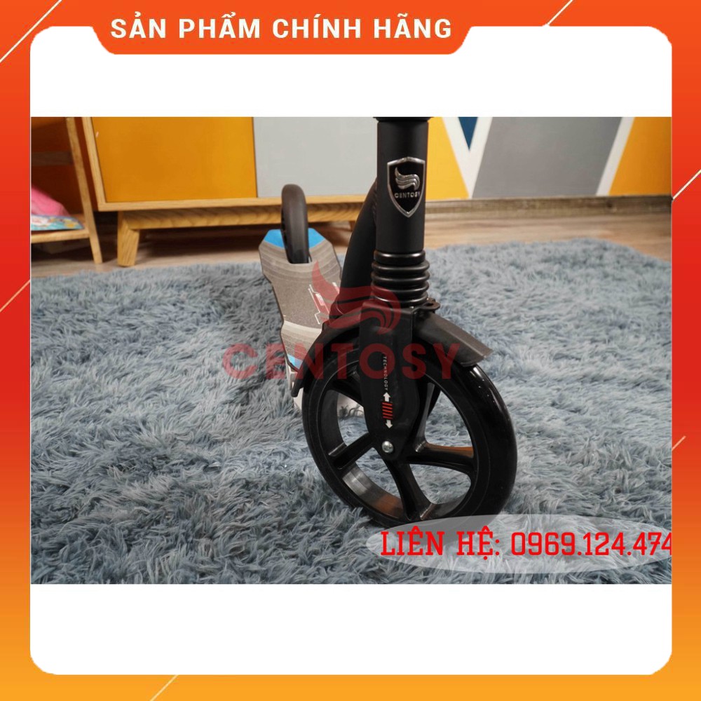 [Chính Hãng] Xe Trượt Scooter Người Lớn Centosy A7 - Đen .