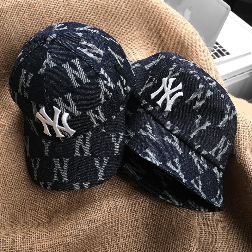 Nón kết & Bucket MLB JEAN WAX KOREA , chất vải jean xanh chính hãng cao cấp, freesize ,chuẩn form
