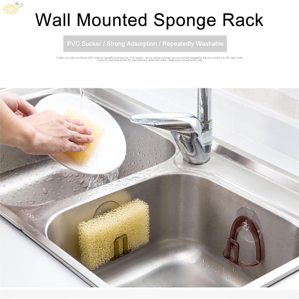 【VARSTR】Deluxe Kitchen Sink Suction Holder For Sponges, Scrubbers, Soap, Kitchen