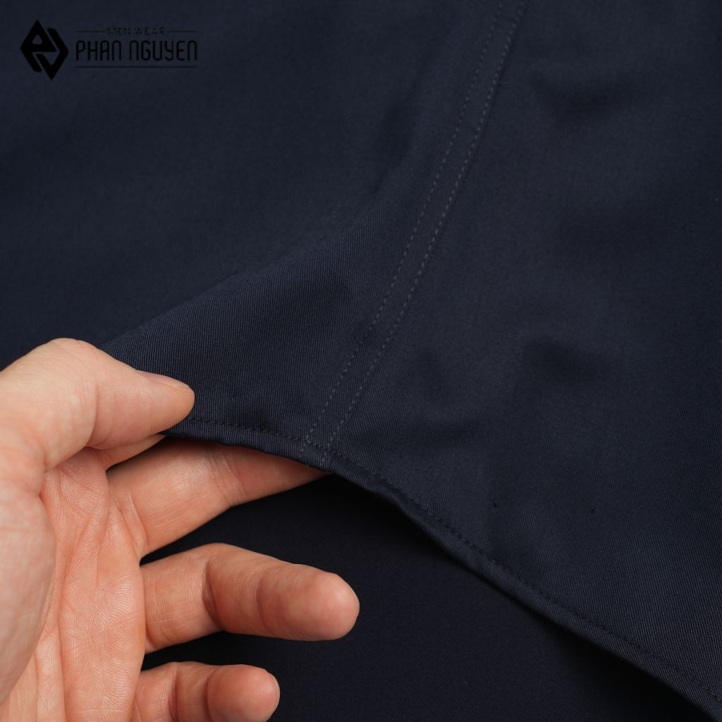 Áo sơ mi nam basic cộc tay cao cấp Phan Nguyễn chất vải thoáng mát, chống tia UV, kiểu dáng trẻ trung. lịch lãm SMC.398