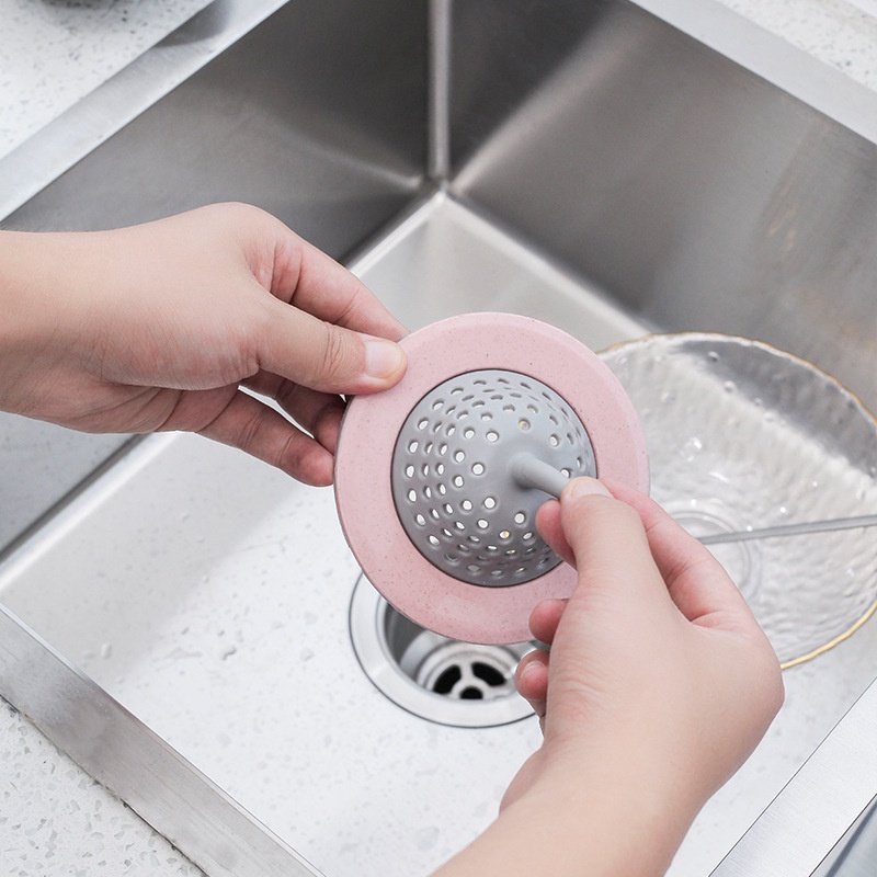 Miếng chắn rác bồn vệ sinh, lavabo nhà tắm nhà bếp chống nghẹt thoát nước