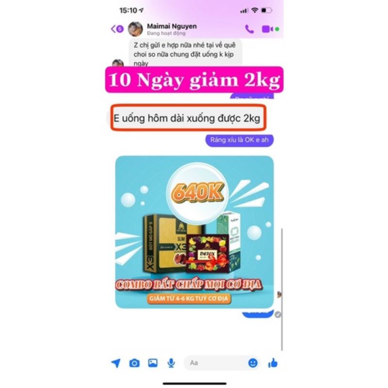 Bộ đôi Kẹo Pro + Đông Y Mộc Linh X3 (xổ mỡ - siết eo - KAONE)