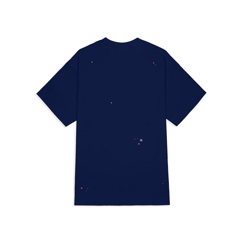 LEVENTS® SPACE TEE / DARK BLUE & WHITE