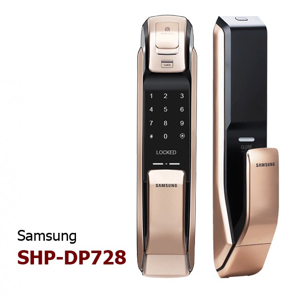 Khóa vân tay Samsung P728 gold