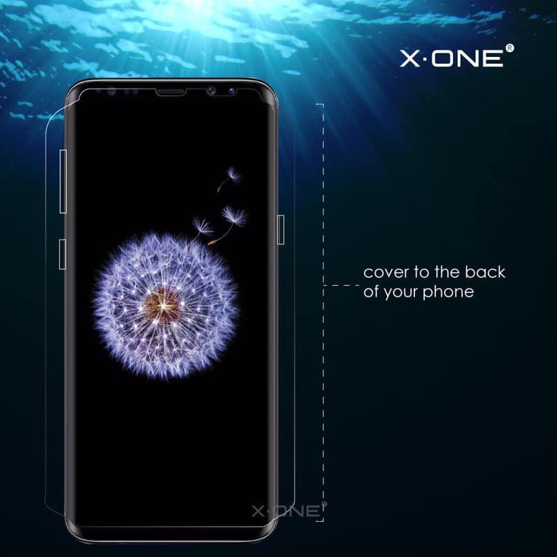 Dán cường lực dẻo X-One full màn Samsung A6 A9 S6 S7 / edge / S8  S9 S10 S20  S21 NOTE 7 8 9 10 20 PLUS / PRO / ULTRA