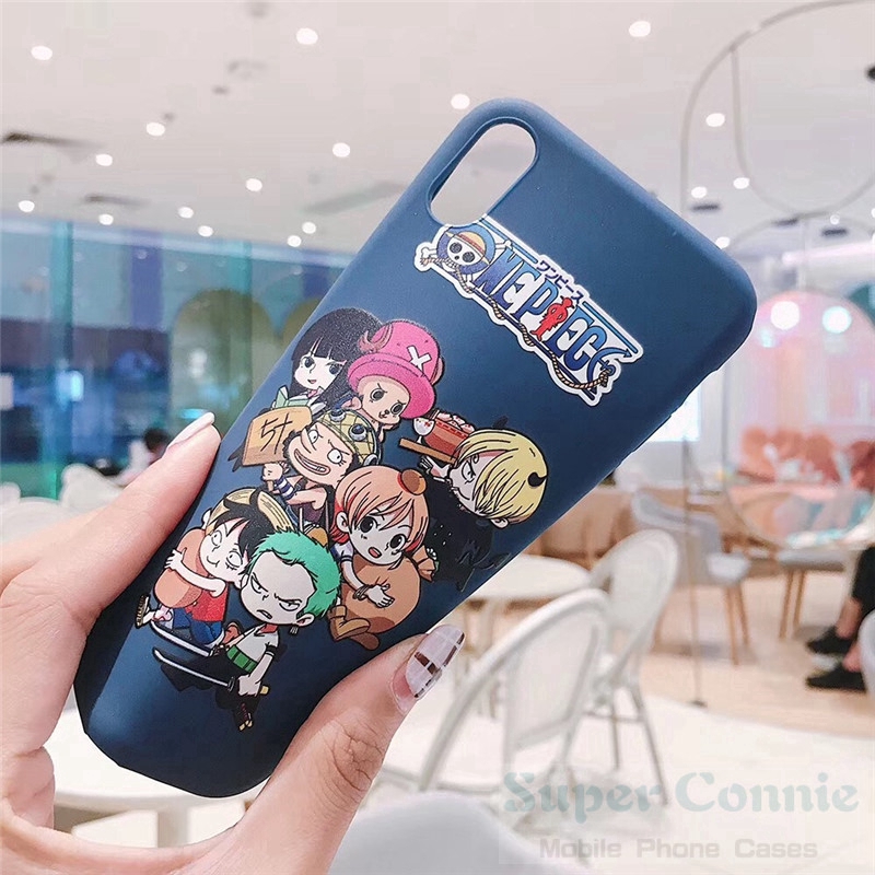 Ốp điện thoại họa tiết One Piece dễ thương cho Oppo A9 A5 2020 A11 Reno4 A71 A37 A3s A5S A7 F9 Pro F11 F11pro A83 A57