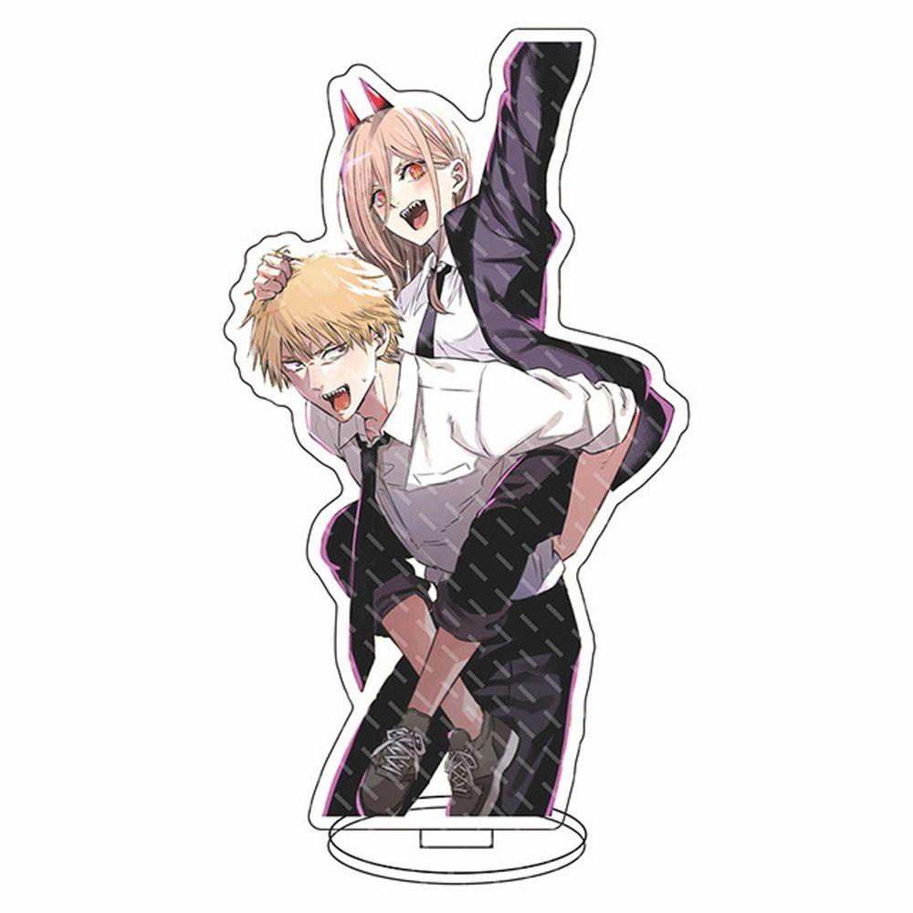 DARNELL Mô Hình Nhân Vật Hoạt Hình Anime Bằng Acrylic Trong Suốt Để Bàn Trang Trí