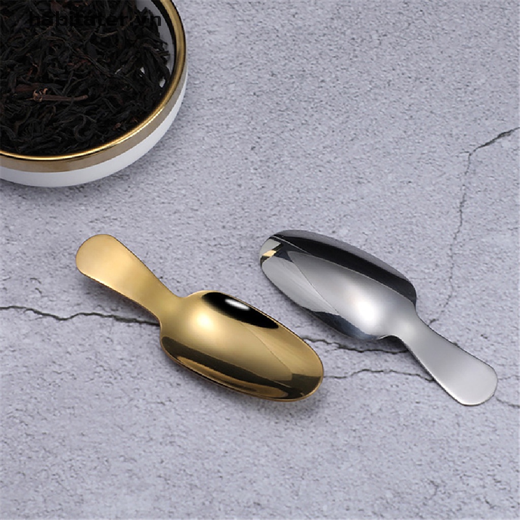 Muỗng Cà Phê Mini Tay Cầm Ngắn Bằng Inox Tiện Dụng Cho Nhà Bếp