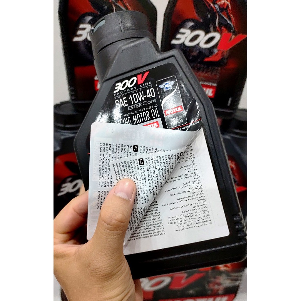 NHỚT MOTUL 300V FACTORY LINE 10W40 3 TEM - Nhớt chất lượng tuyệt đỉnh cho xe mô tô phân khối lớn