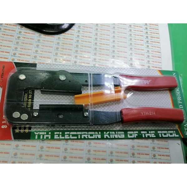 Kìm bấm cáp YTH-214 các thiết bị đầu cuối FC