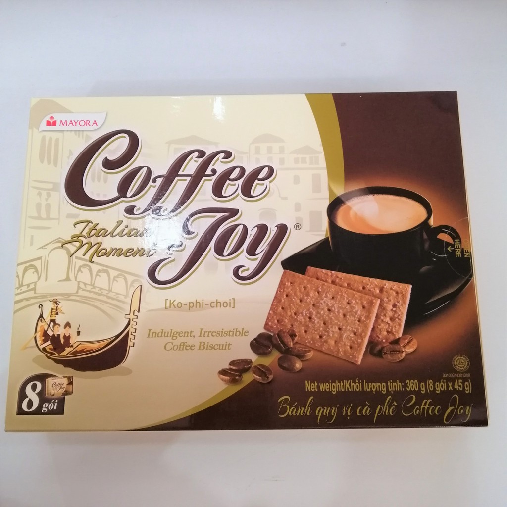 Bánh Quy Vị Cà Phê Coffee Joy (Hộp 360g)