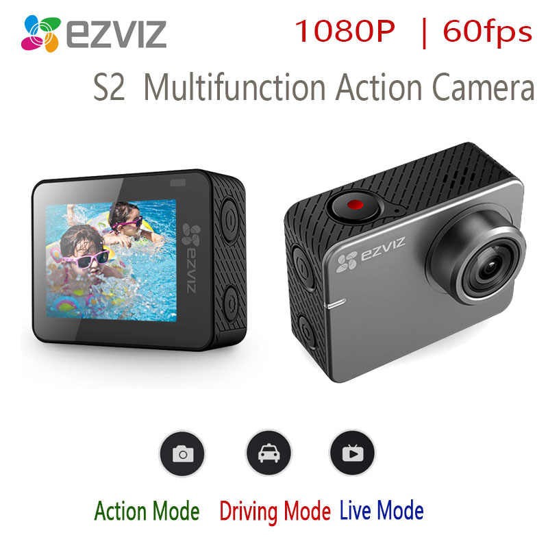 S2 Starter Kit -Camera hành trình 1080P@60fps màn hình cảm ứng LCD cảm biến G-sensor bảo hành 12 tháng