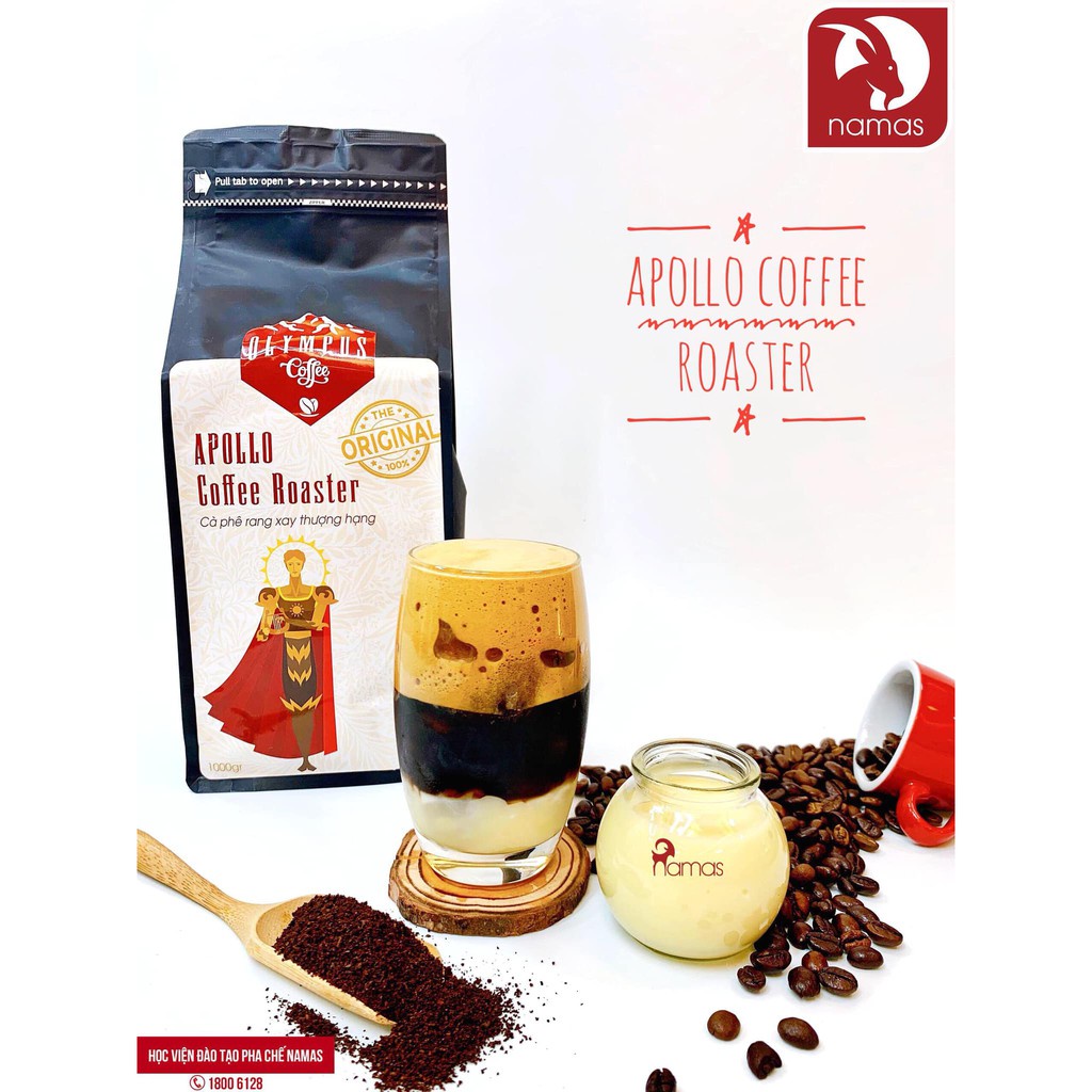 Cafe Thêm Hương Apollo Cofee Roaster - gói 1kg