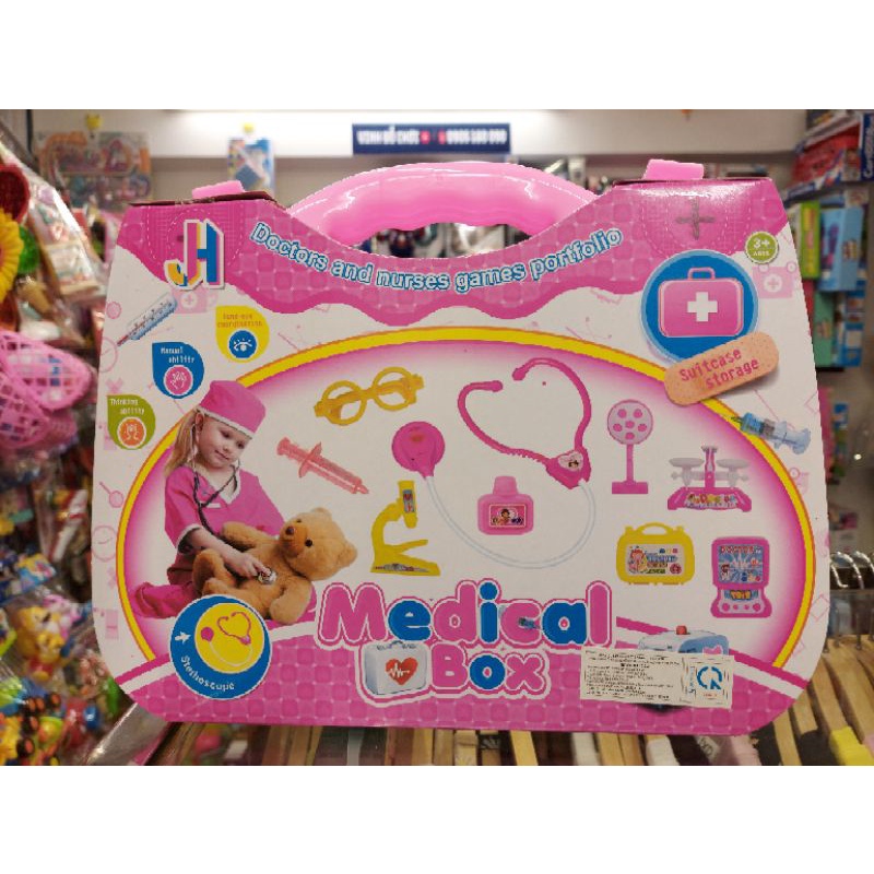 Đồ Chơi Nhập Vai Bác Sĩ Khám Bệnh Cho Bé