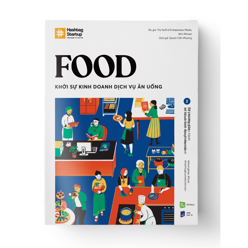 Sách - HASHTAG NO.4 FOOD - Khởi sự kinh doanh dịch vụ ăn uống | BigBuy360 - bigbuy360.vn